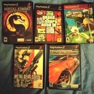 PS2 Game Lot